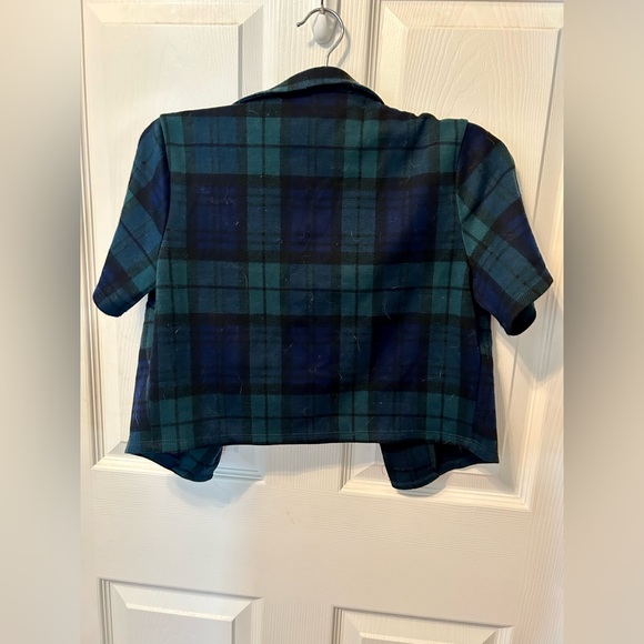 Plaid Suit Top - Picture 2 of 3